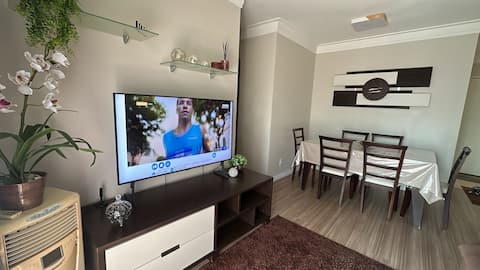 Airbnb em destaque: Apt 3Q between Osasco and Alphaville em Osasco