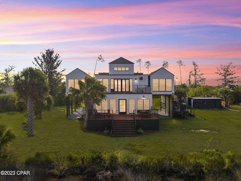 Organic Design with a Resort Style Heated Pool