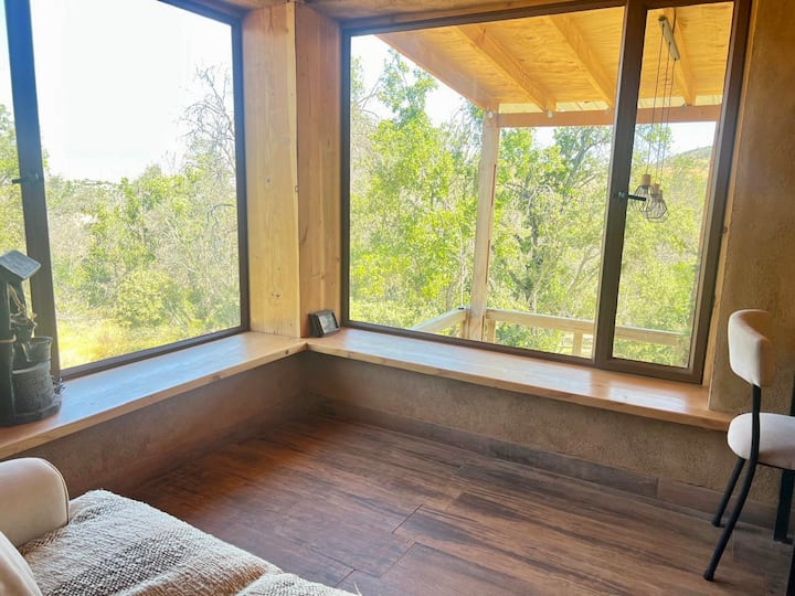 Cabaña Para 2 En El Bosque · Piscina ·Pet Friendly - Curacavi