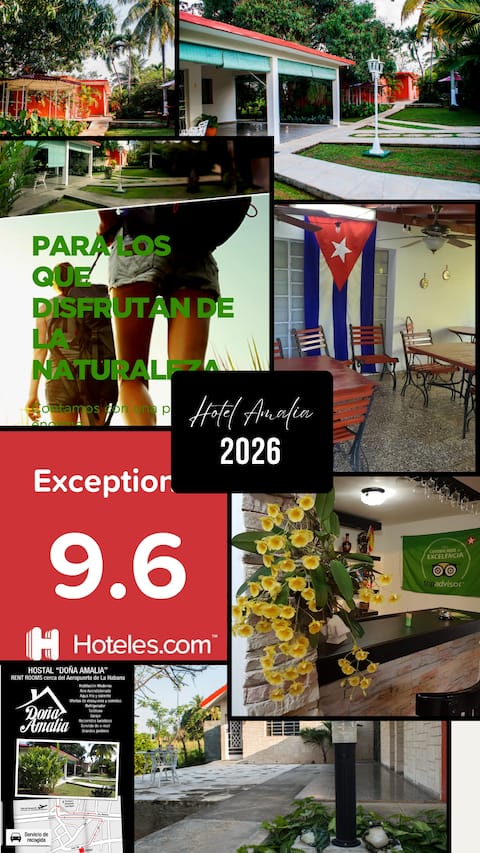 Bungalow next to Havana Airport WIFI FREE