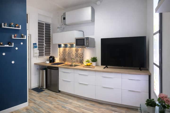 Studio Hypercentre Toulon Calme Clim • 3 Couchages - La Seyne-sur-Mer