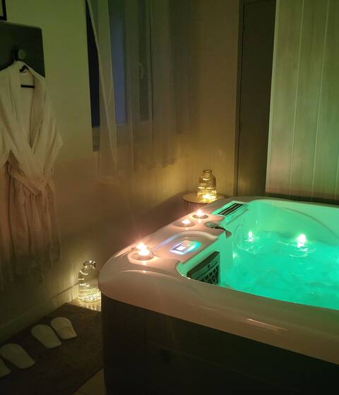 Accommodation with private spa