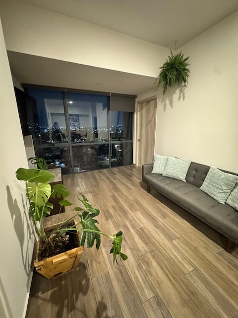 Tower 1 Apartment, steps from the plaza We invoice