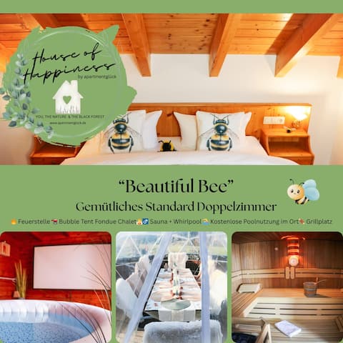 Popular Airbnb listing: "Beautiful Bee" im House of Happiness (8) in Schluchsee