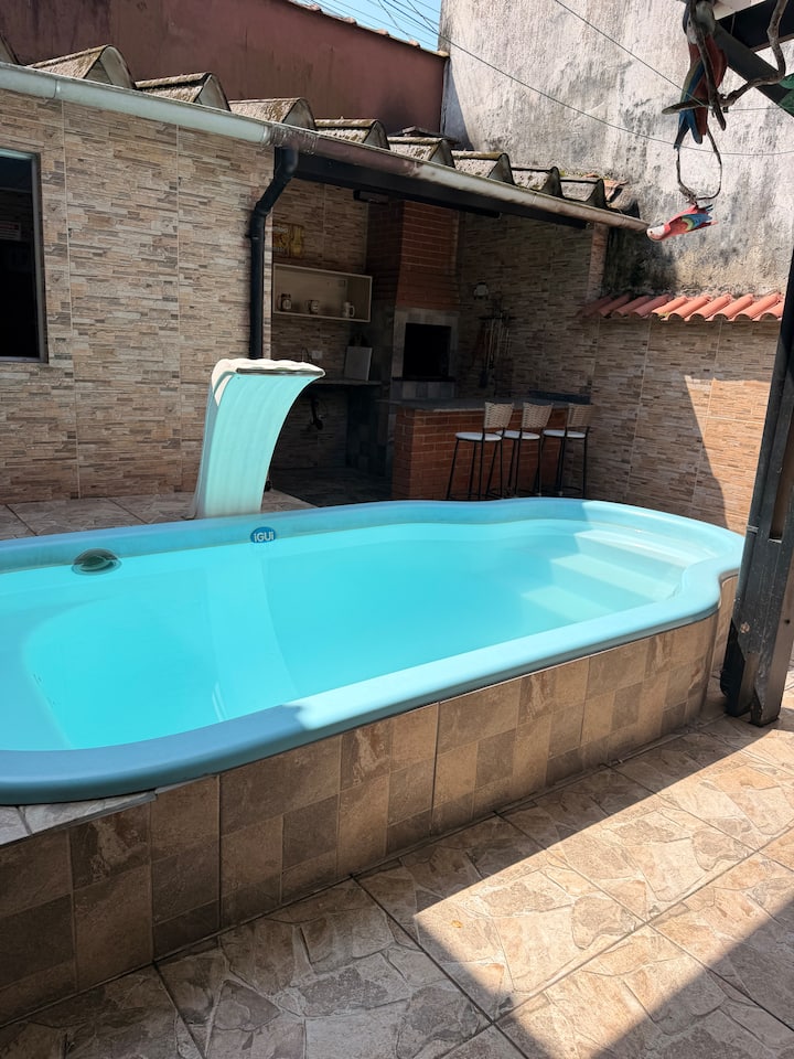Casa De Praia Com Piscina - Bertioga