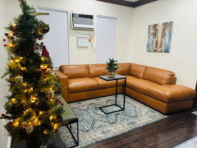 3 bedroom (4beds), kitchen, living room,& bathroom