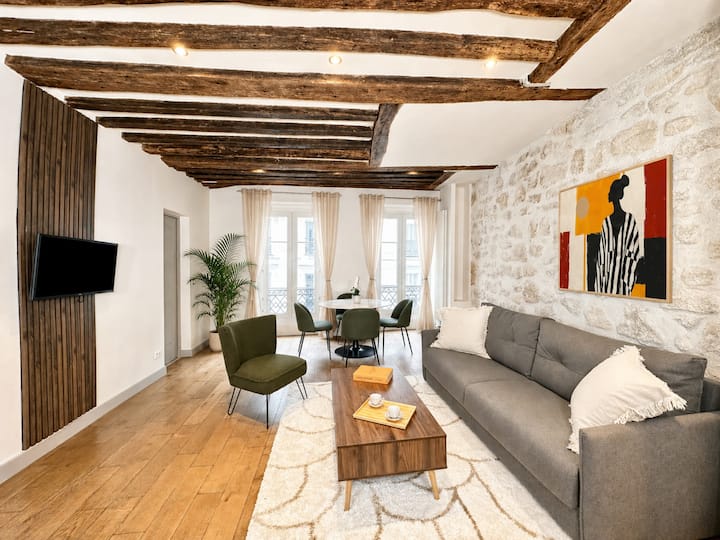 Spacious Family Flat - Le Marais - Gare de Lyon