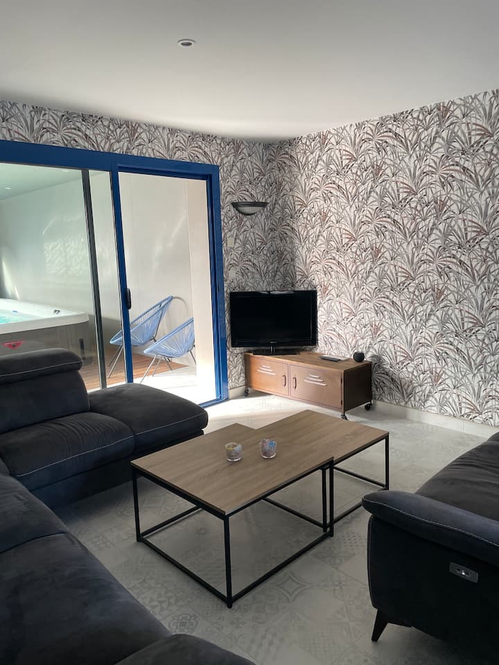 Maison Près De La Plage Avec Piscine Chauffée - Larmor-Plage