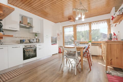 500m from the slopes • Garage • A/C • Balcony