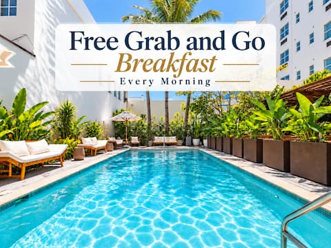 Free Grab & Go Brkfst in The Heart of South Beach