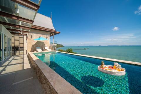 Blue villa