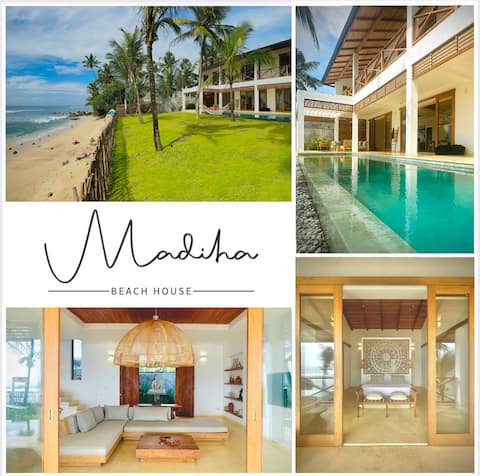 Madiha Beach House - Beach Front, Pool, Chef