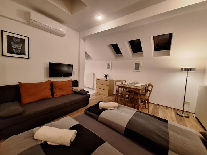 Rooftop Lounge W/ Ac @Josefstadt~wifi~12min Center - Vienna