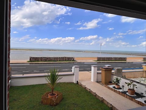 House with sea view.