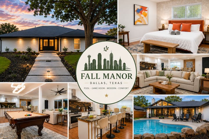 Luxury 4br Family Retreat W/pool Sleeps 10 6 Beds - Dallas, TX