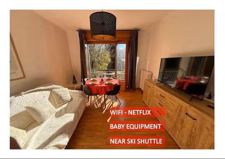 Top Airbnb: central near station a Bardonecchia