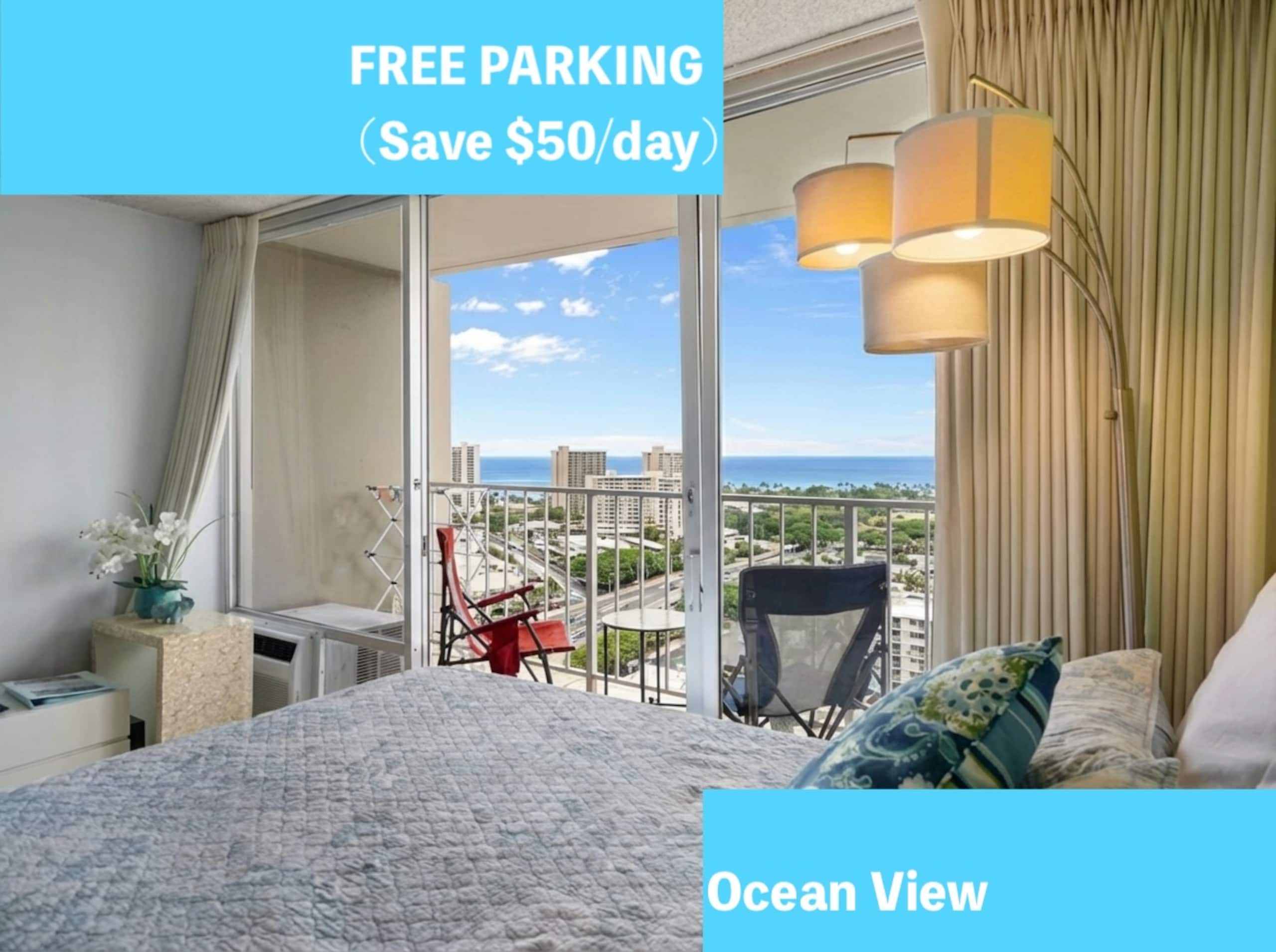 Ocean View Waikiki Condo｜FREE Parking｜5 Min Beach - Image 63