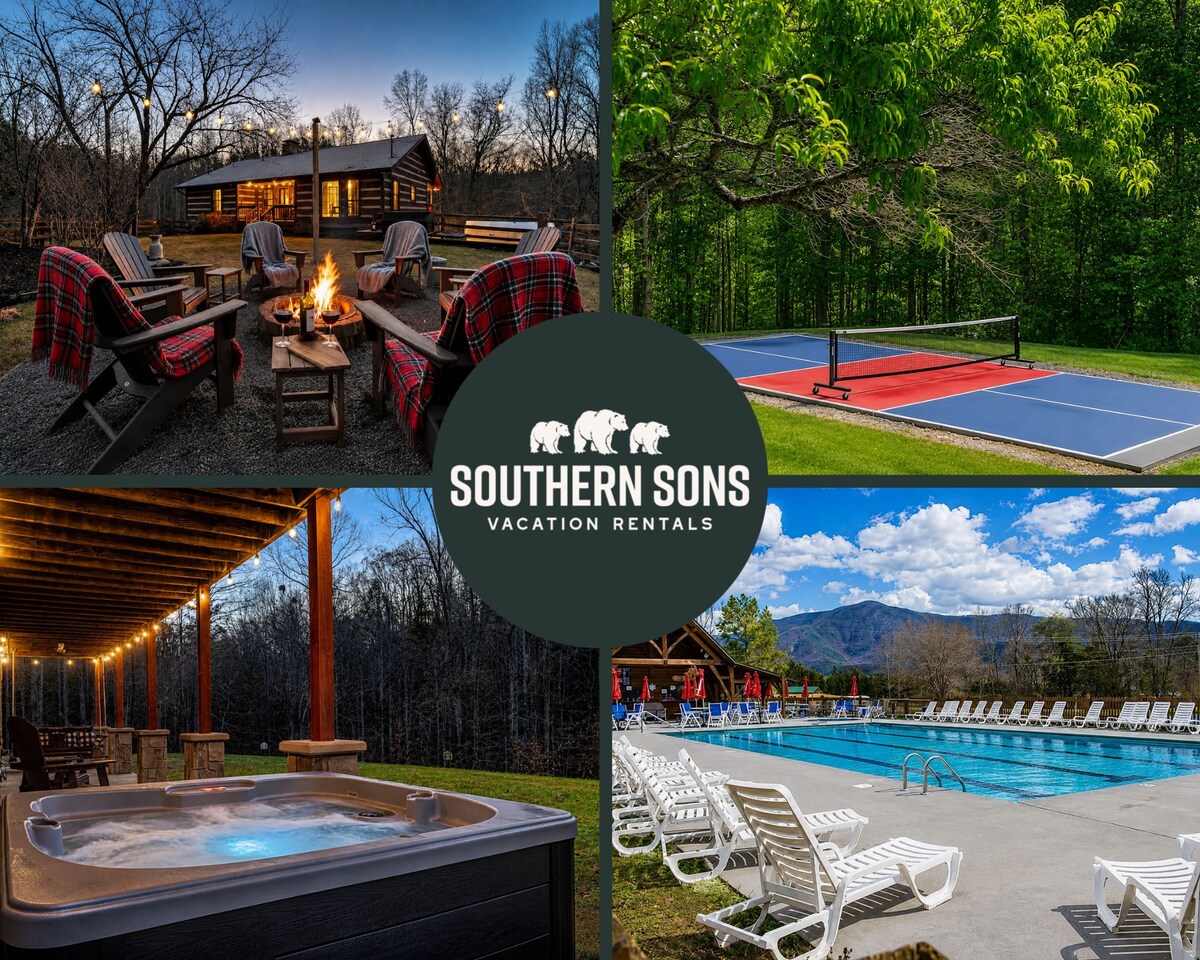 Wilderness Lodge! Pickleball Court, Pool, Hot Tub!