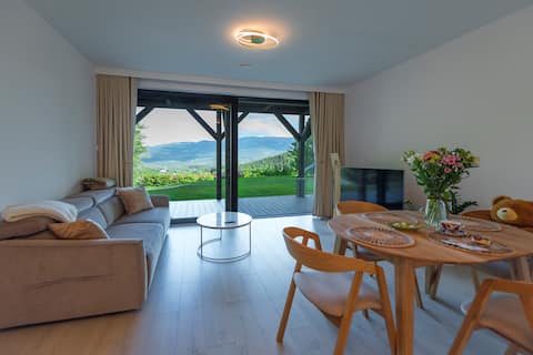 Top performing Airbnb: Superior: sauna, 40m² terrace, mountain view in Szklarska Poręba