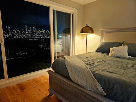 New duplex with spectacular view of New York