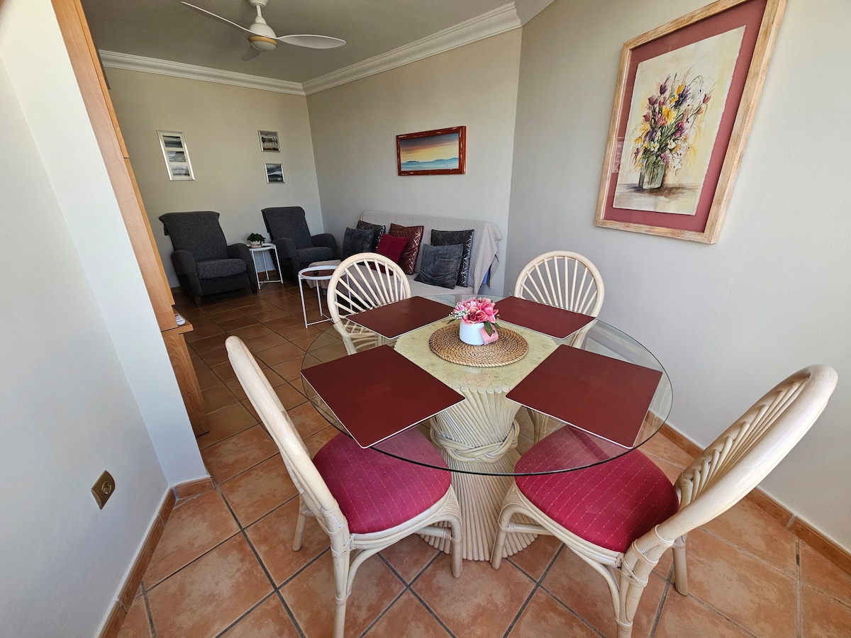 Successful Airbnb property: Apt. shore of the sun 1st line overlooking the sea and port. in Benalmádena