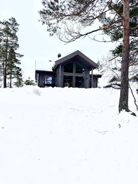Family Cabin at Gautefall – Skiing & Swimming