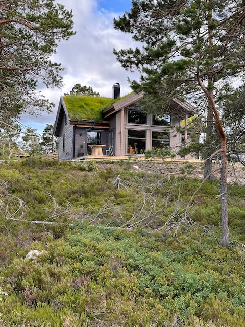 Family Cabin at Gautefall – Skiing & Swimming