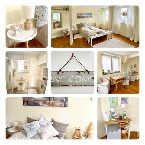 Bright separate guest room