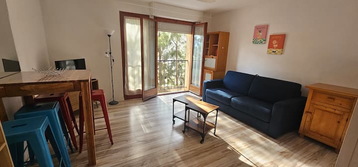 Studio Centre 2 Adultes + 2 Enfants, Proche Plage - Calvi