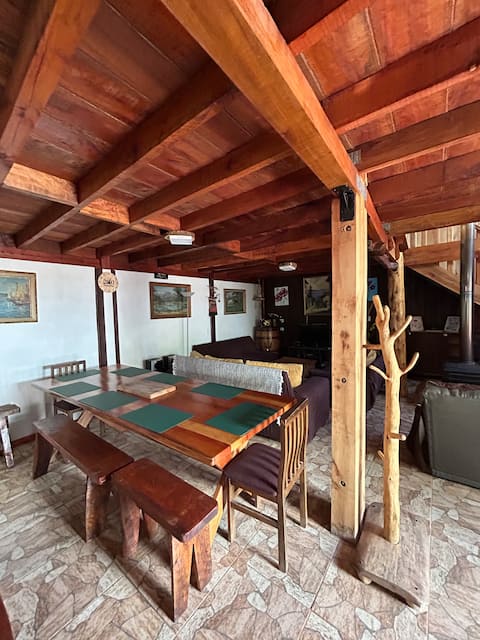 Cabin in Radal Park 7 cups / El Arca