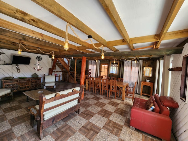 Casa Estilo Rústica Para 10 P - Cartagena, Chile