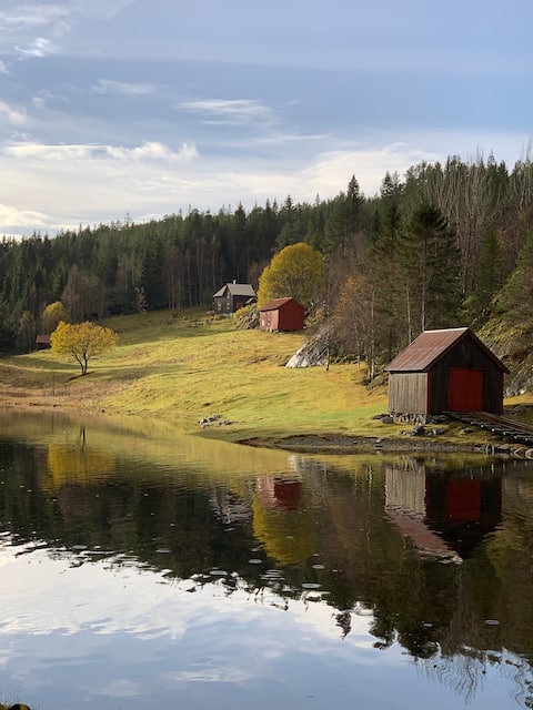 Småbruket Mølnvika by Salsbruket, outer Namdal
