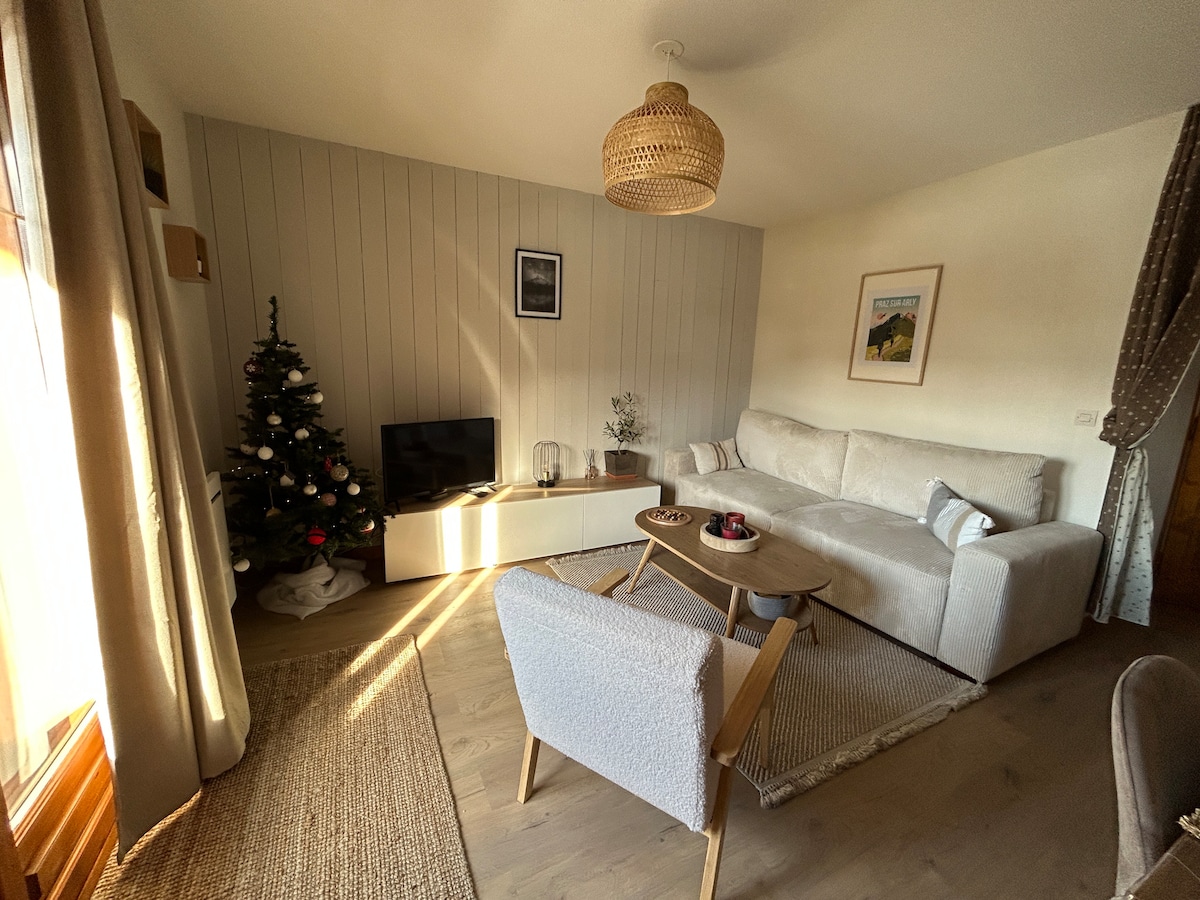 Airbnb performant: Le hameau des neiges 1 bedroom Wi-Fi à Praz Sur Arly