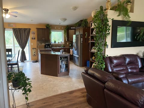 Top performing Airbnb: Executive Conklin House (Hot-tub) in Wood Buffalo