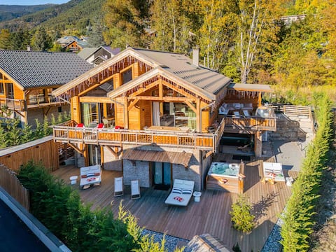 Chalet Jeri Pool Sauna Jacuzzi Serre Chevalier