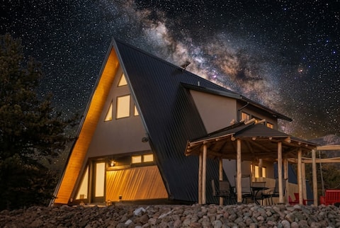 A-Frame*HotTub*FirePit*UFO*MiniAFrame