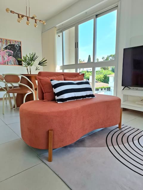 Apartment in the city center.