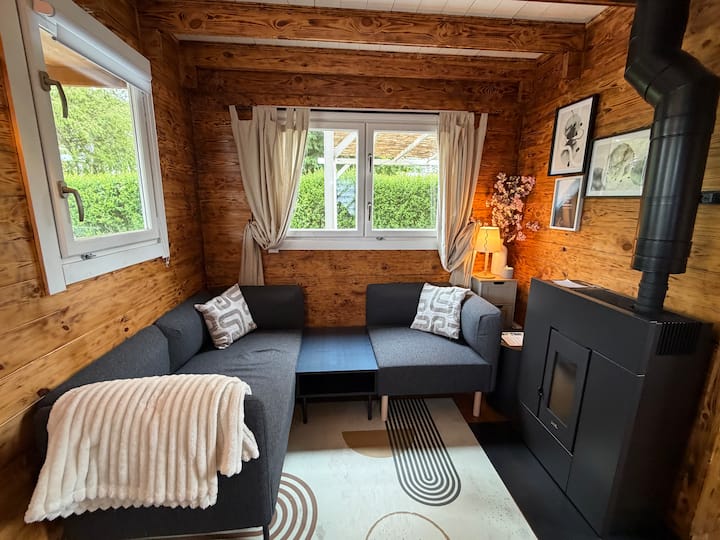 Chalet Cosy à Proximité Des Lacs De L’eau D’heure - Froidchapelle