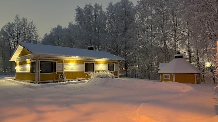 Traditional Nordic House With Grillhut&fast Wi-fi - Rovaniemi