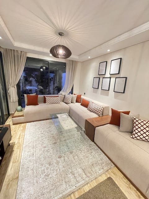 Top performing Airbnb: Dar Bouazza Apartment Private Pool & Garden in Dar Bouazza
