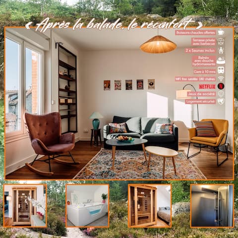 After the walk, comfort! (Lot 2 apartments)