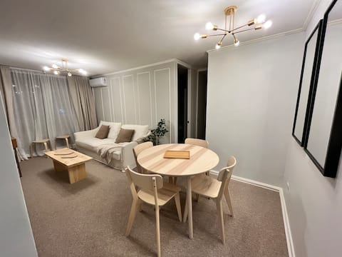 Spacious and bright apartment.