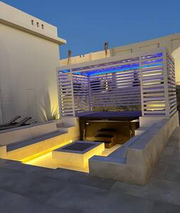 Gray luxury Villa adults only