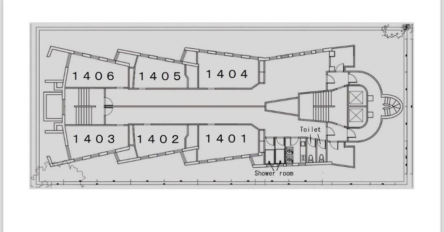 新宿センター、6部屋のフロア全体、駅まで徒歩2分、ドンキまで徒歩3分、最大20人まで。 gallery image 4