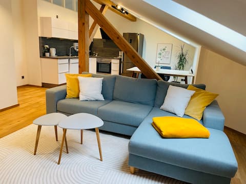 Erfolgreiche Airbnb-Immobilie: Apartment with a view of the stars | modern | near Fendt | Allgäu in Ostallgäu