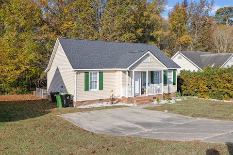 cozy ranch-style house