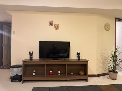Top Airbnb: 1500 Sqft Entire Basement Cozy Private Suite in Lakewood Sector