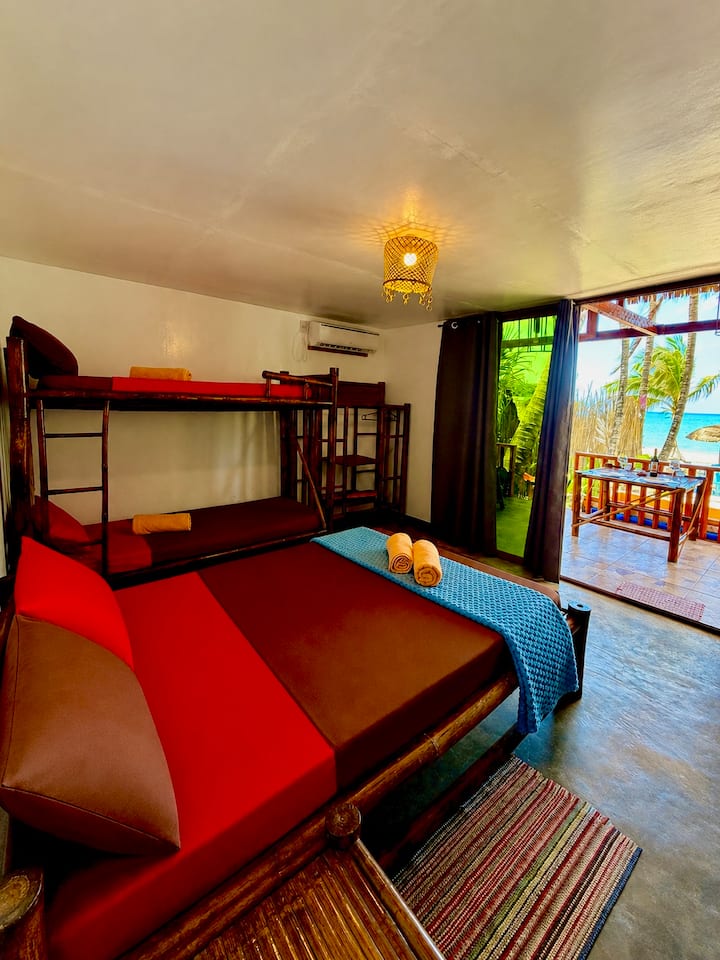 Beachfront Bungalow • Bucana El Nido (2-5p) - El Nido