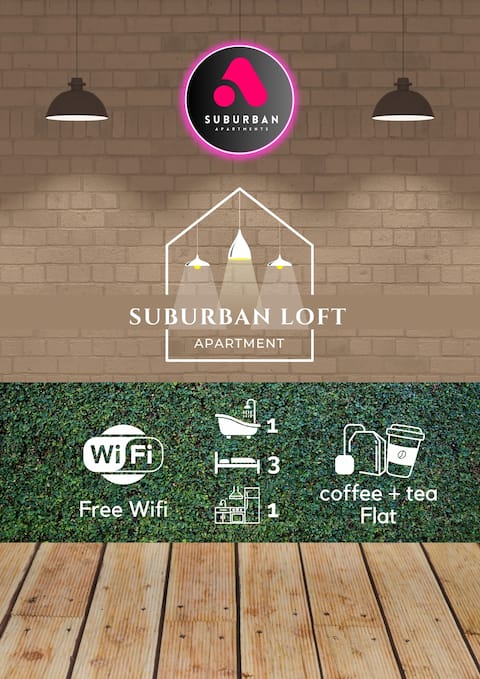 Central loft apartment in a secret location