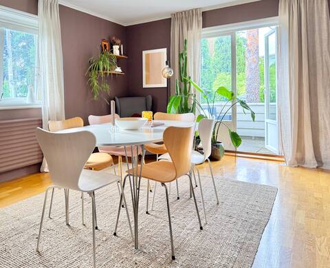 Popular Airbnb listing: Oslofjord Escape | Beach, Balcony, Free Parking in Nordstrand